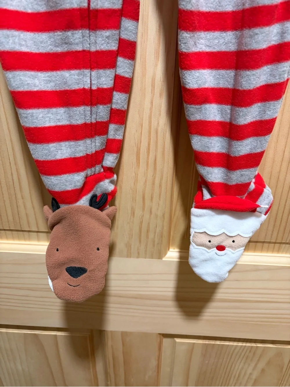 3T Footie Christmas Pajamas NWT